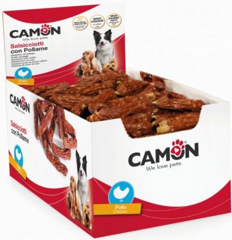 Salchichas de pollo 200pc/caja  PACK