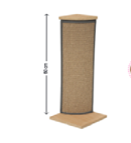 COLUMNA MADERA REVERSIBLE 19x19x60cm 2pz.