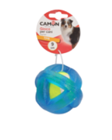 Pelota tenis cubierta TPR 9cm-3pzs