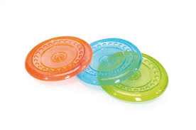 TPR frisbee - 23cm - 3pcs