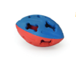 PELOTA RUGBY DE GOMA 12cm
