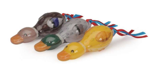 JUG. TPR. PATOS, 33 CM. (6PZ)