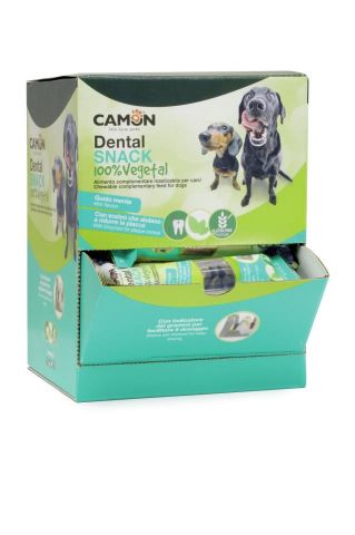 Dental snack con enzimas12cm-caja 40pz PACK