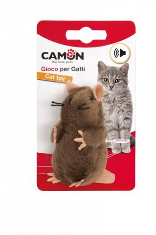 Ratón peluche con microchip -4p