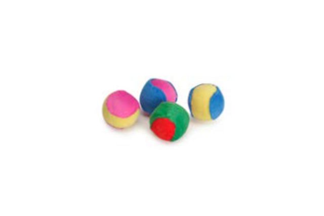 PELOTAS GATO. 4cm. 10 CONF. 4 PZ