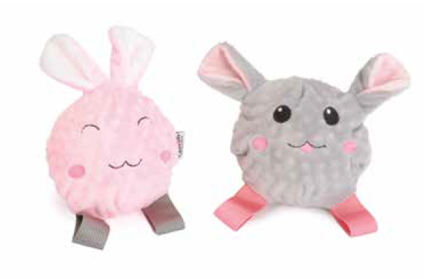 Peluche TPR 6,5cm.6pcs