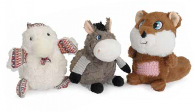 Peluches animales.6pcs