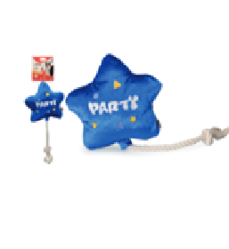 JUGUETE GLOBO ESTRELLA 38 cm (4pz)