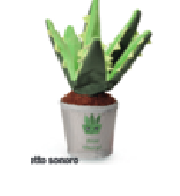 JUGUETE ALOE VERA 24 cm 3pz