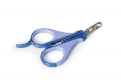 Nail clipper with angled blades-6pzs