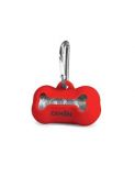 Dispenador silicona 1x20sacch - rojo- 6p