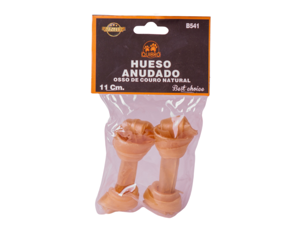 Huesos prens. anudado embl. 11cm/2ud 100xCaja