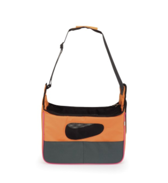 Mochila naranja/gris 40x20cm