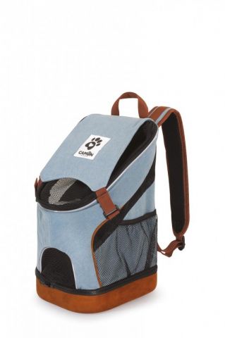 Mochila transportin - vaquera 20x23x42h