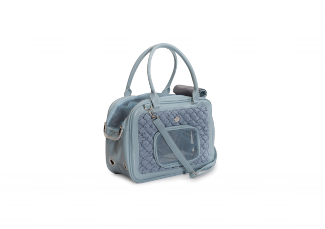 Transportin con asas -Azul - 41x30x19cm 5/6KG