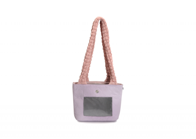 Transportin con asas -Lila - 35x30x15.5cm 5 KG