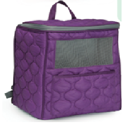 MOCHILA PORTA BEBÉS MORADO 37x22x35h cm