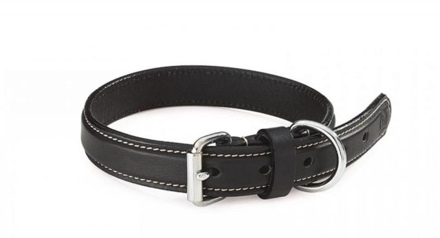 Collar de piel London.15x450*black
