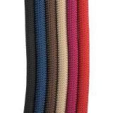 Nylon rope choke leash - red - mm11x1750