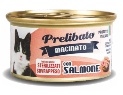 Prelibato gr.85 Steril. Con SALMONE (24)