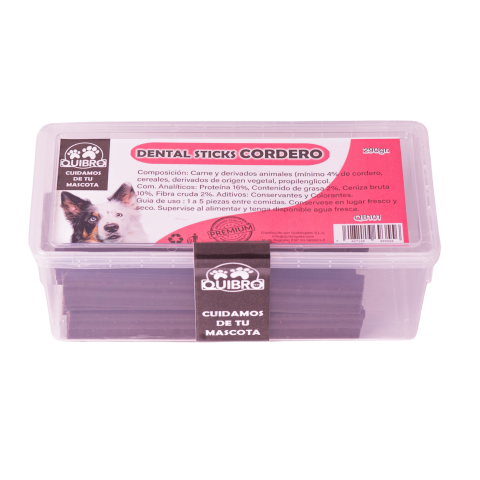 DENTAL STICKS DE CORD. 290 Gr. (12u.caja)