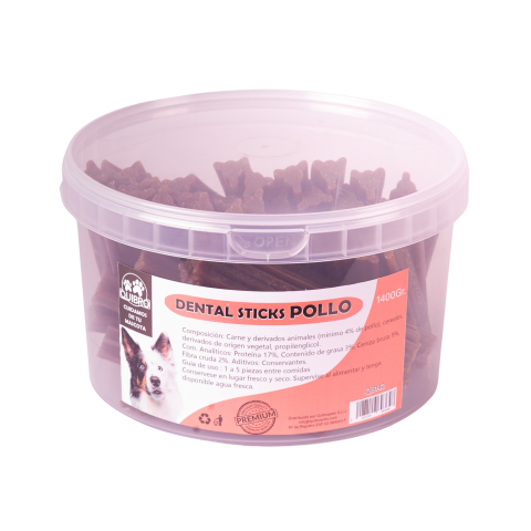 DENTAL STICKS POLLO 1400 Gr. (6xcaja)