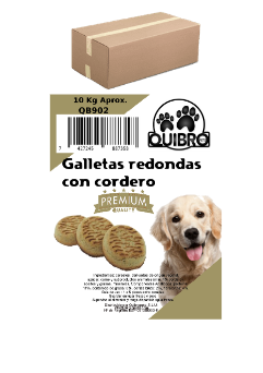 GALLETAS REDONADAS CON CORDERO 10kg