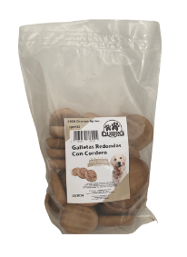 GALLETAS REDONDAS CON CORDERO 1600G  (4b x caja)