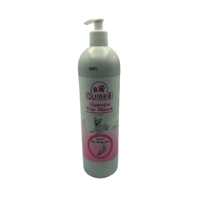 CHAMPÚ PELO BLANCO QUIBRO 1L (11u x caja)