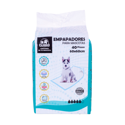 EMPAPADOR QUIBRO 60x60 40pz (8paq. x caja)