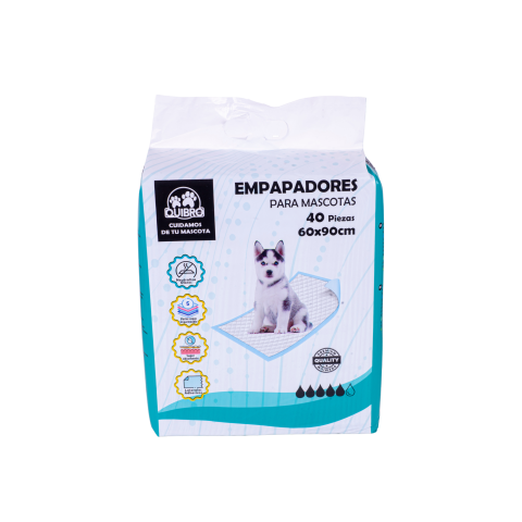 EMPAPADOR QUIBRO 60x90 40pz (8paq. x caja)