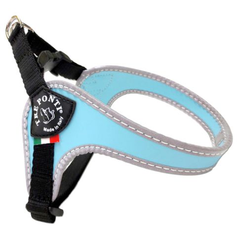 EASY FIT - SILVER - ADJ. GIRTH - LIGHT BLUE - 1,5