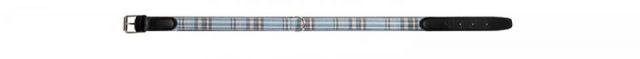 Tartán collar azul 1,8-33cm